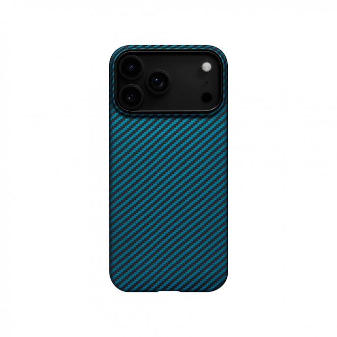 Чехол PITAKA Edge Case 600D Black/Blue (Twill) для iPhone 17 Pro Max