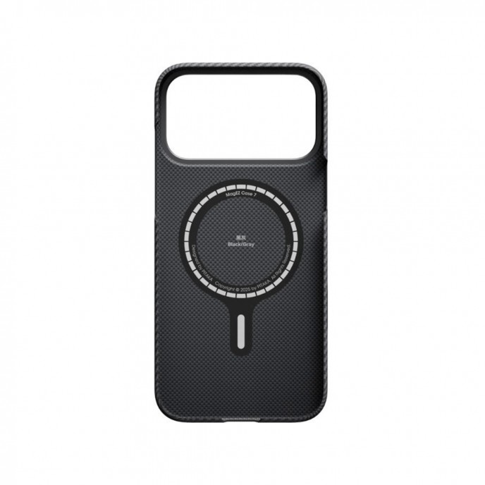 Чехол PITAKA Edge Case 600D Black/Grey (Twill) для iPhone 17 Pro Max