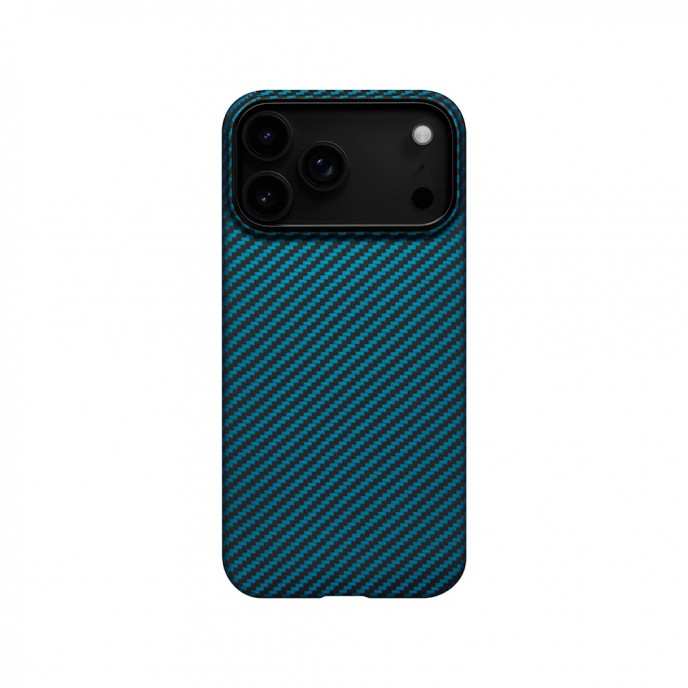 Чехол PITAKA Edge Case 600D Black/Blue (Twill) для iPhone 17 Pro