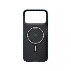 Чехол PITAKA Edge Case 600D Black/Blue (Twill) для iPhone 17 Pro