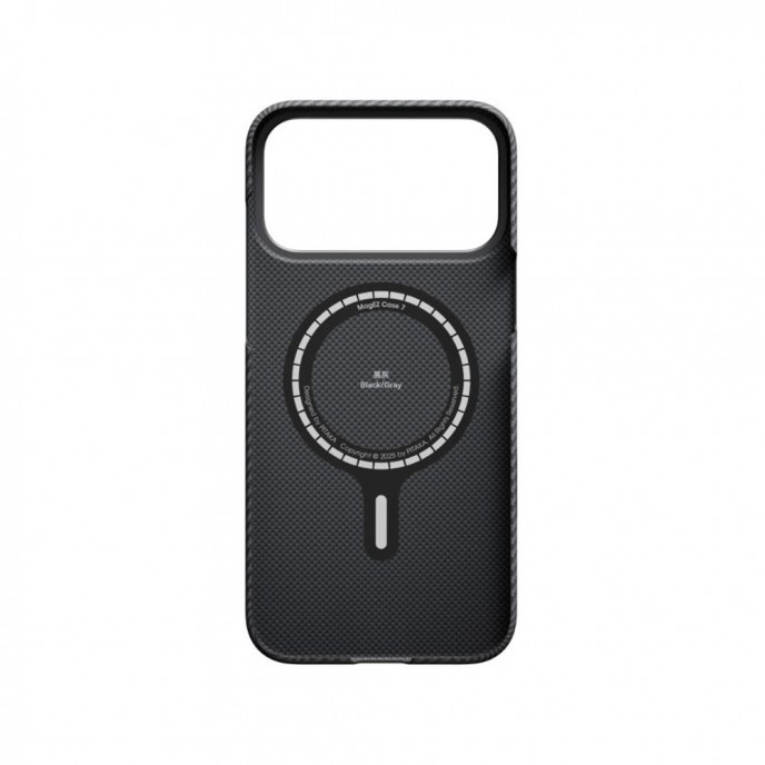 Чехол PITAKA Edge Case 600D Black/Grey (Twill) для iPhone 17 Pro