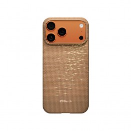 Чехол PITAKA Edge Case Golden Glint для iPhone 17 Pro