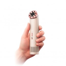 Портативный вентилятор Dyson HushJet Mini Cool fan Stone/Blush
