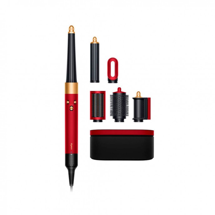 Стайлер Dyson Airwrap i.d. Straight+Wavy HS08 Red Velvet/Gold