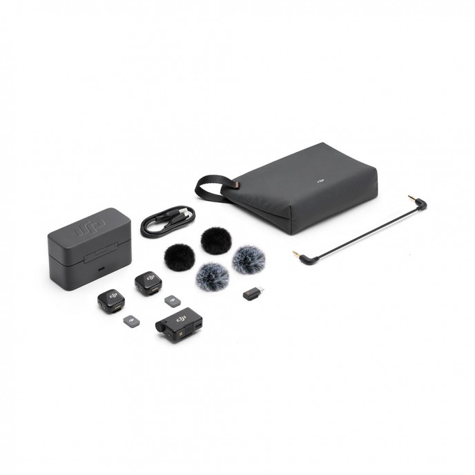 DJI Mic Mini (2 TX + 1 RX + Charging Case) DJI Mic Mini (2 TX + 1 RX + Charging Case)