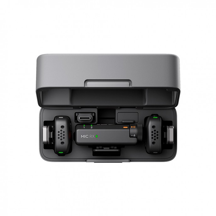 DJI Mic Mini (2 TX + 1 RX + Charging Case) DJI Mic Mini (2 TX + 1 RX + Charging Case)