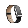Ремешок WHOOP 5.0 LeatherLuxe Straight Band Black/Cream with Titanium