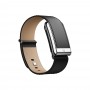 Ремешок WHOOP 5.0 LeatherLuxe Straight Band Black/Cream with Titanium