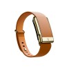 Ремешок WHOOP MG LeatherLuxe Straight Band Camel with Gold