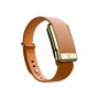 Ремешок WHOOP MG LeatherLuxe Straight Band Camel with Gold