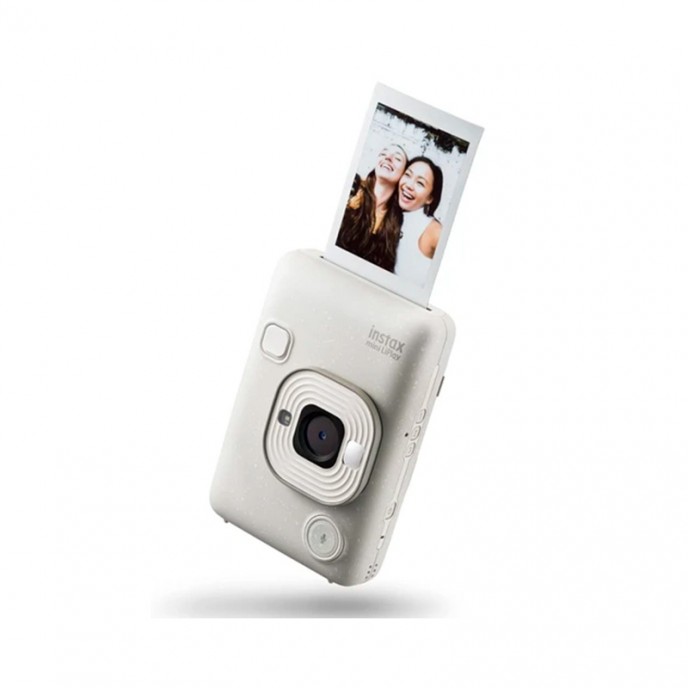 Моментальная фотокамера Fujifilm Instax Mini LiPlay (гибридная, Misty White) Моментальная фотокамера Fujifilm Instax Mini LiPlay (гибридная, Misty White)