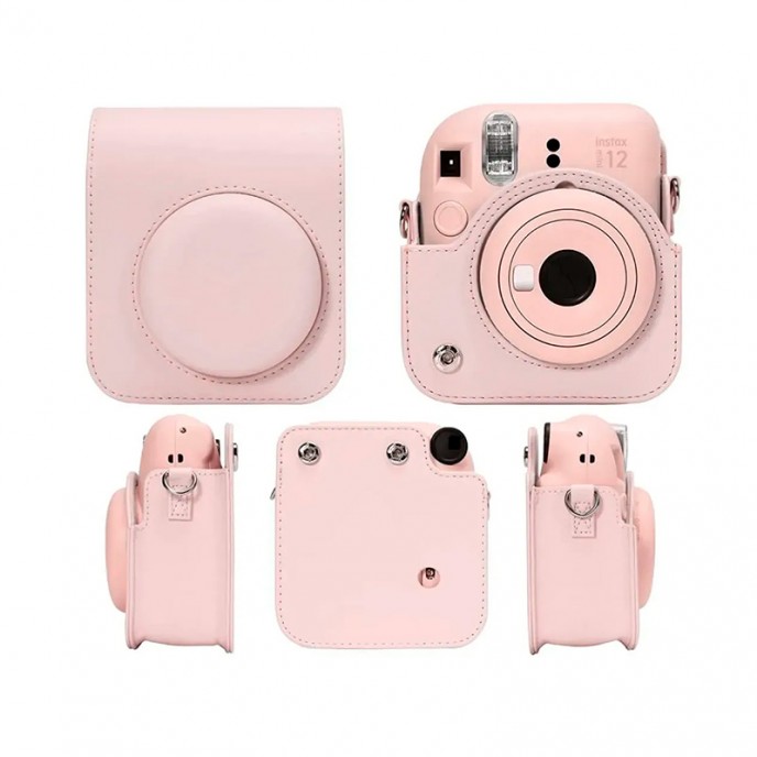 Защитный чехол для Instax Mini 12 (розовый) Защитный чехол для Instax Mini 12 (розовый)