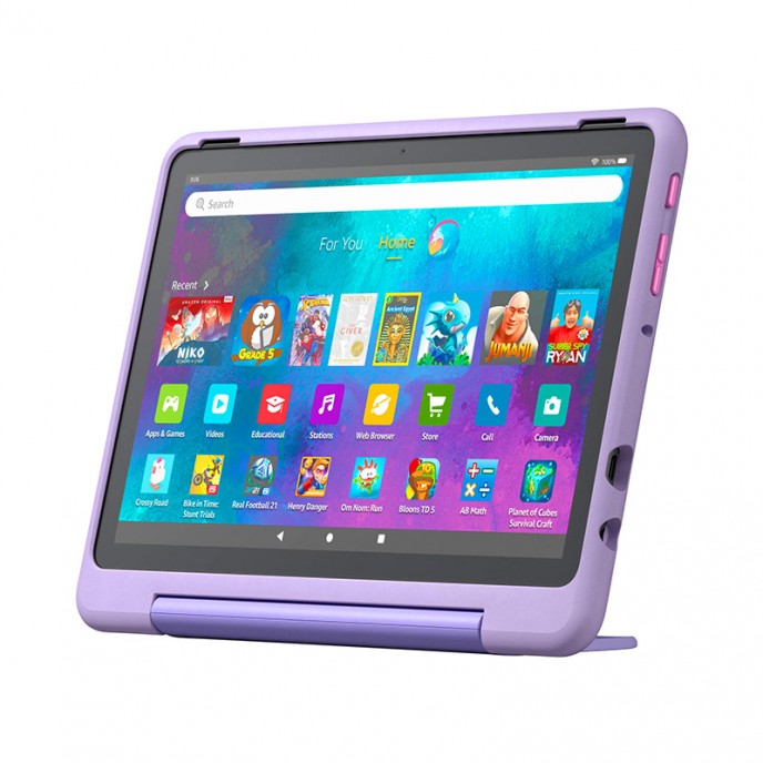 Детский планшет Amazon Fire HD 10 Kids Pro (10.1", 32GB, чехол Happy Day, чёрный) Детский планшет Amazon Fire HD 10 Kids Pro (10.1", 32GB, чехол Happy Day, чёрный)